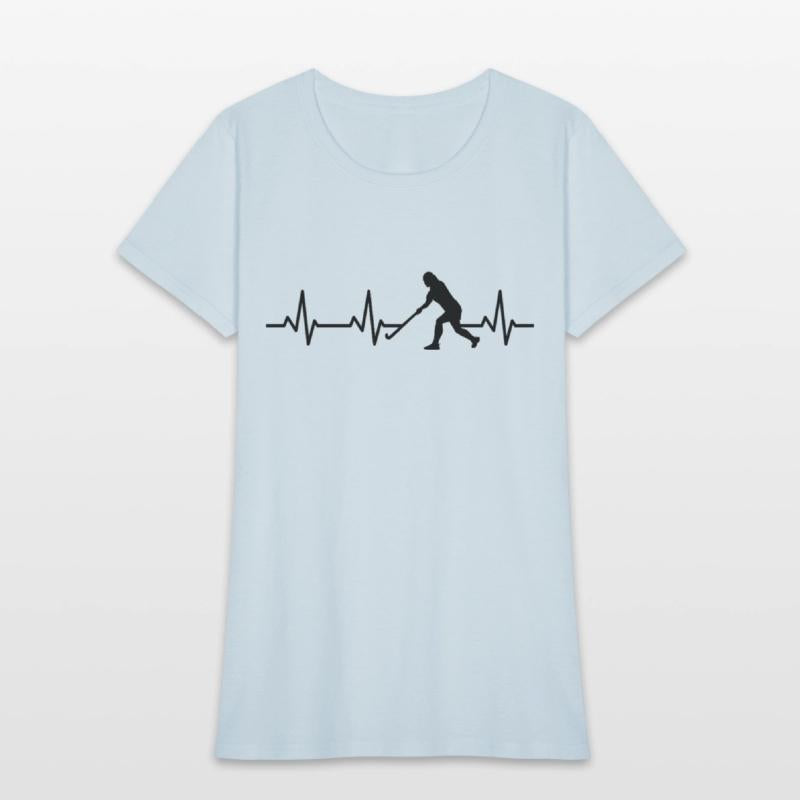 Field Hockey Player ECG Heartline