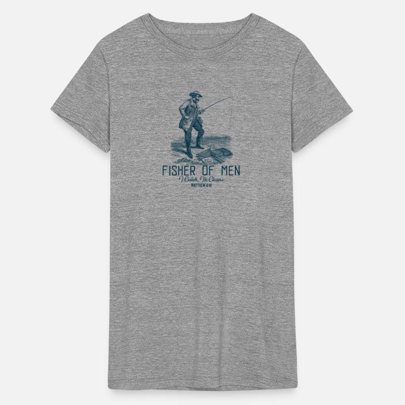 Fisher of Men – Vintage Christian Fishing Shirt