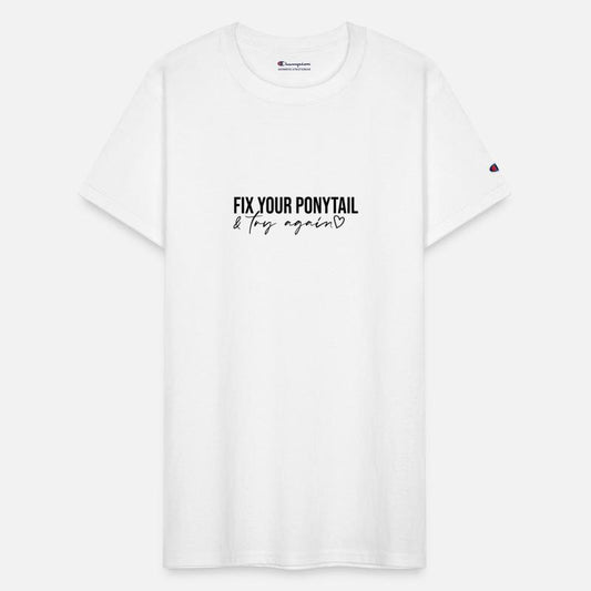 Fix Your Ponytail And Try-Again Motivational Inspi