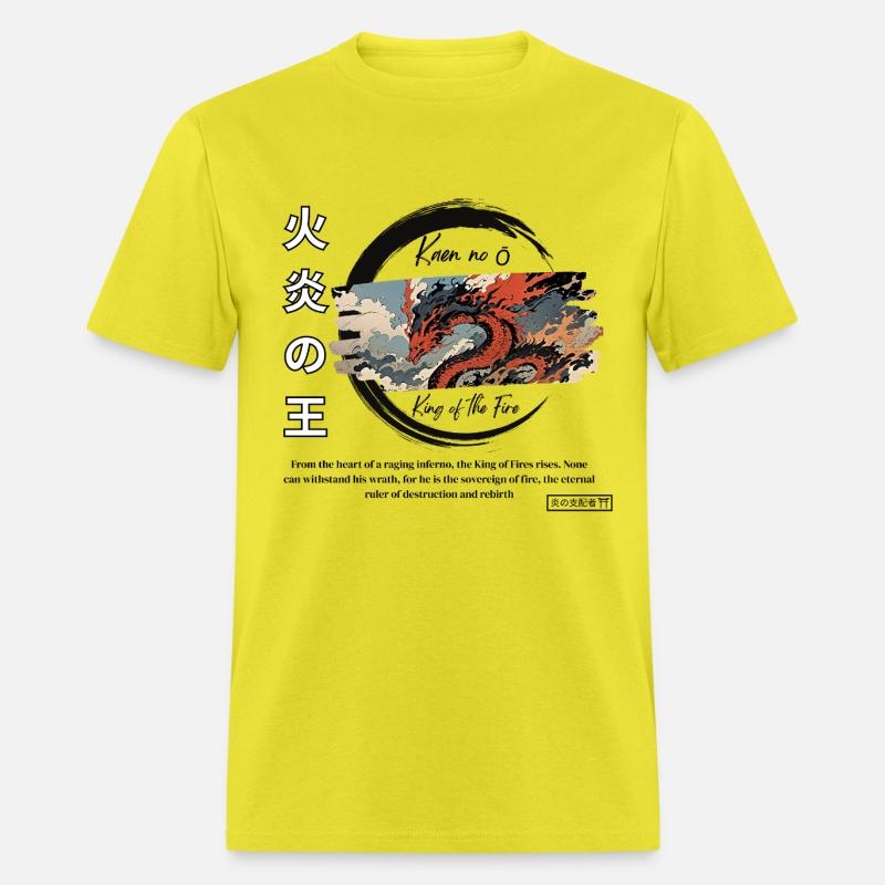 Flame Dragon Japanese Style (Black)