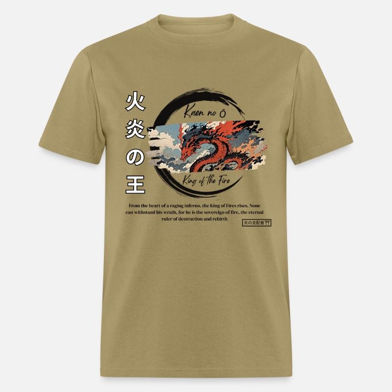 Flame Dragon Japanese Style (Black)