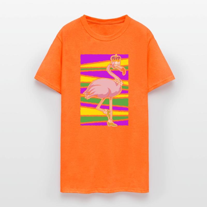 Flamingo Lover Mardi Gras Celebration Shenanigan