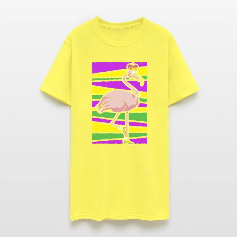 Flamingo Lover Mardi Gras Celebration Shenanigan