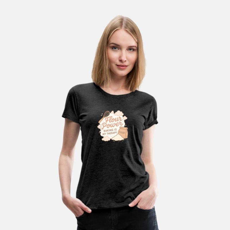 Flour Power – Perfect Tee for Every Baking Addict