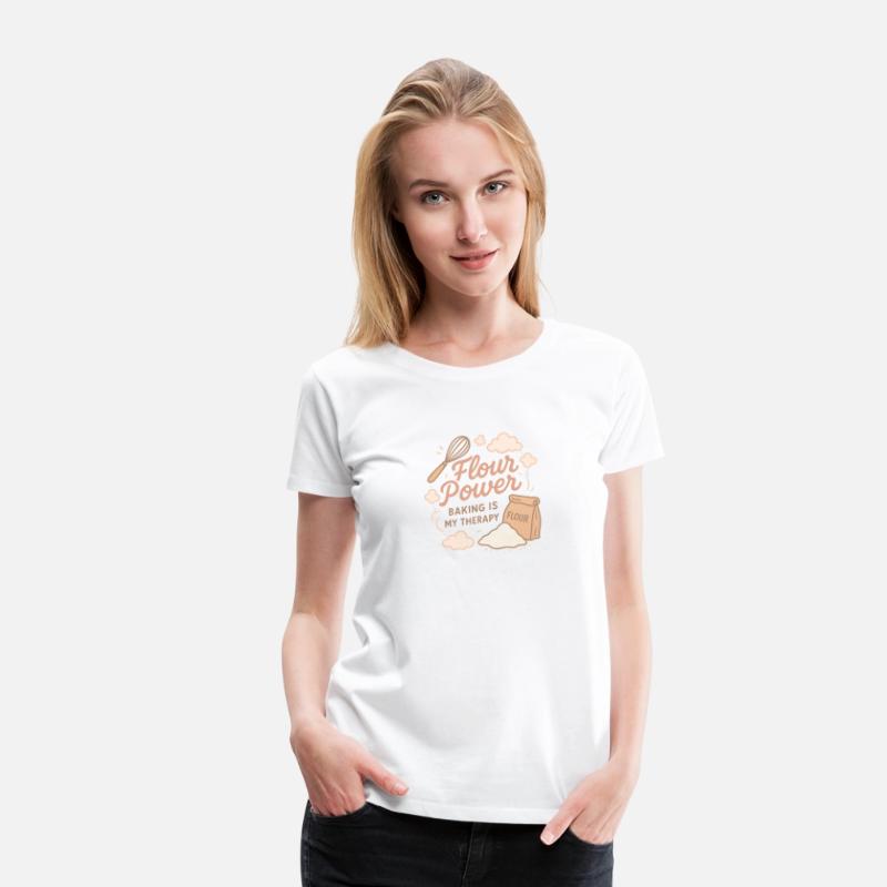 Flour Power – Perfect Tee for Every Baking Addict