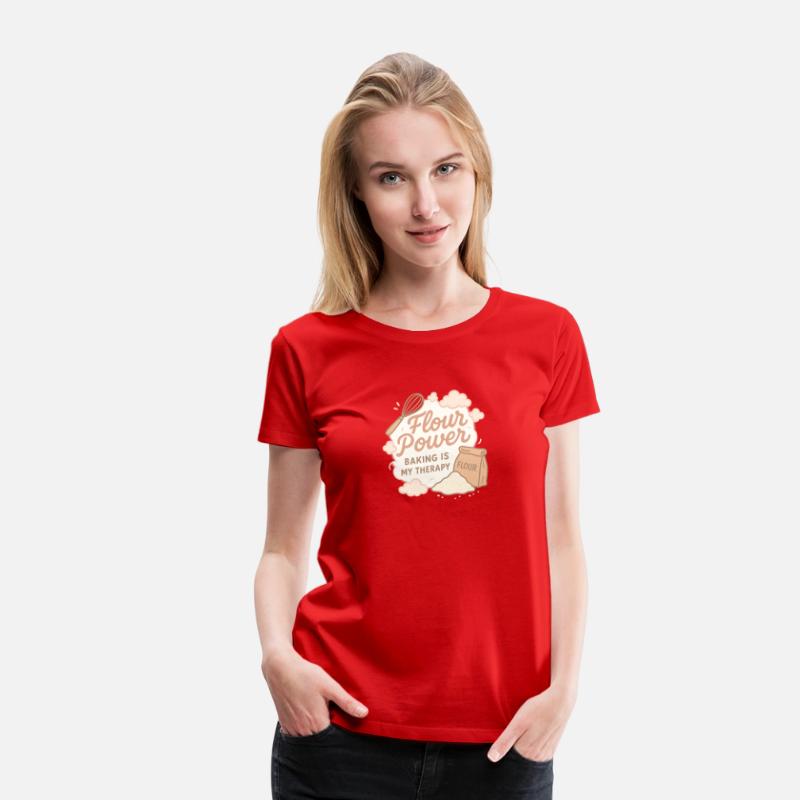 Flour Power – Perfect Tee for Every Baking Addict