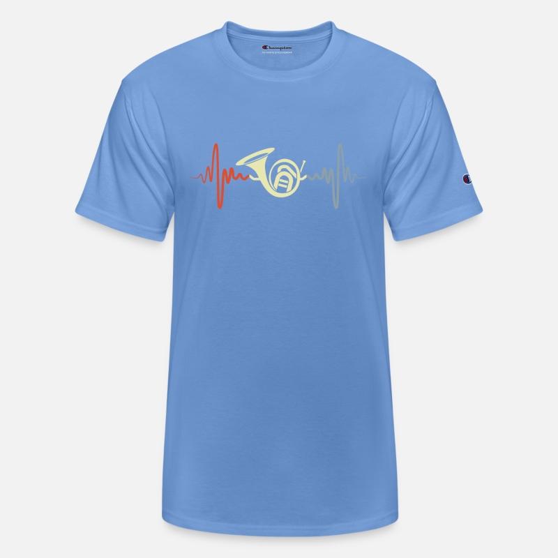 French Horn Heartline Retro Look