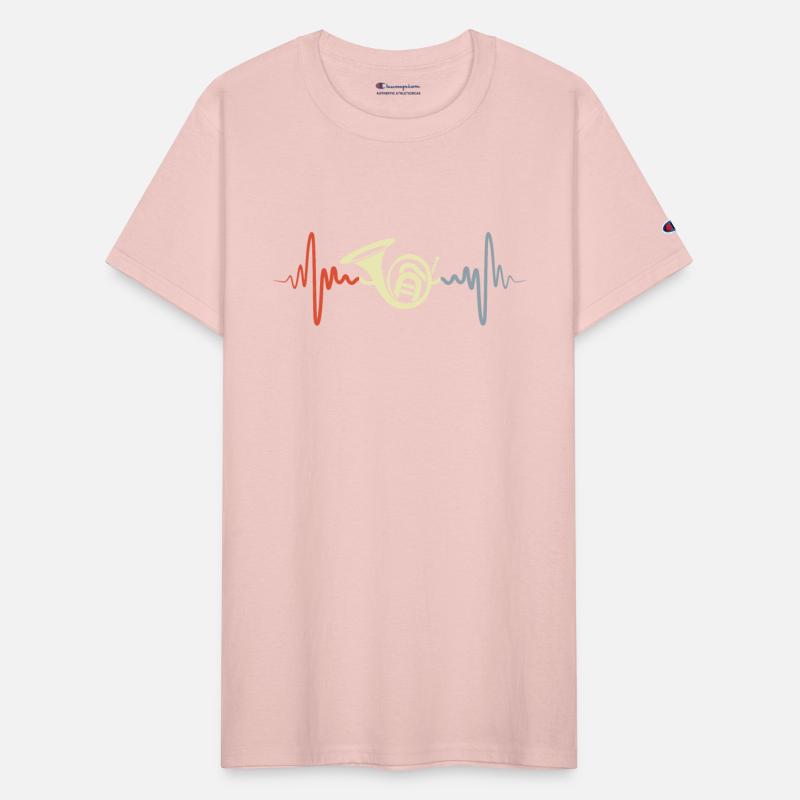 French Horn Heartline Retro Look