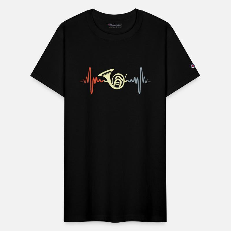 French Horn Heartline Retro Look