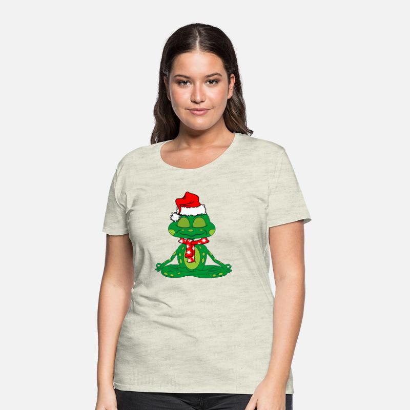 Frog relax christmas