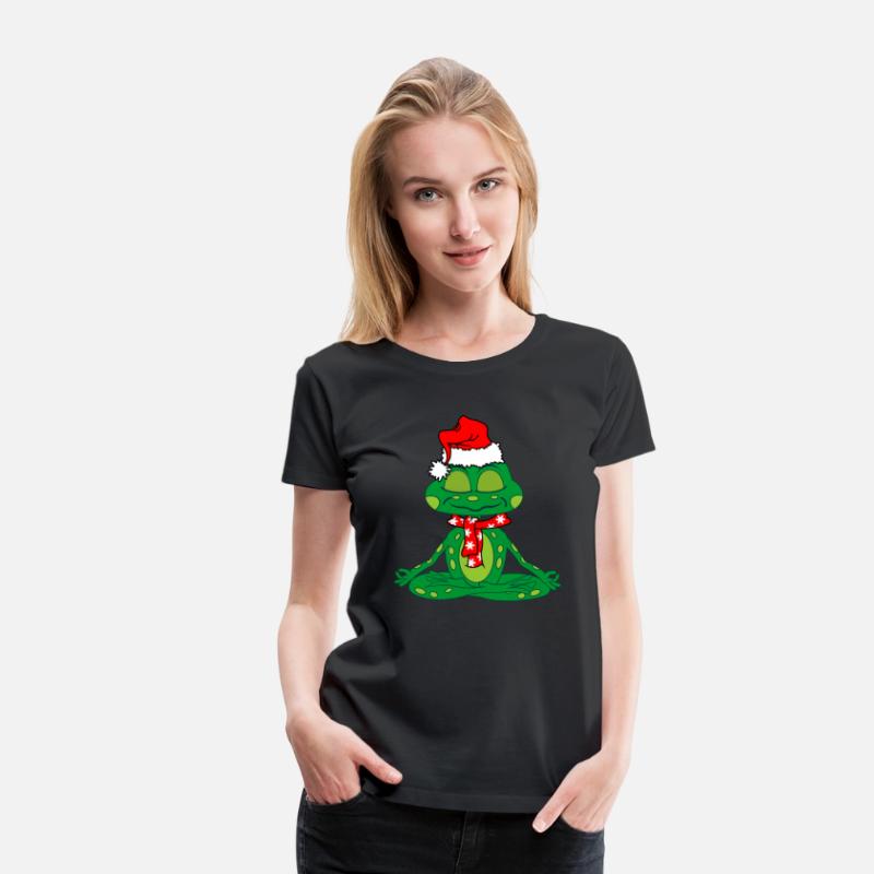 Frog relax christmas