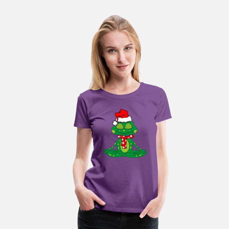 Frog relax christmas