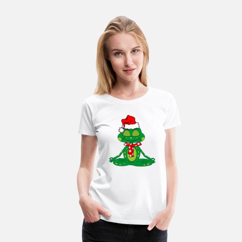 Frog relax christmas