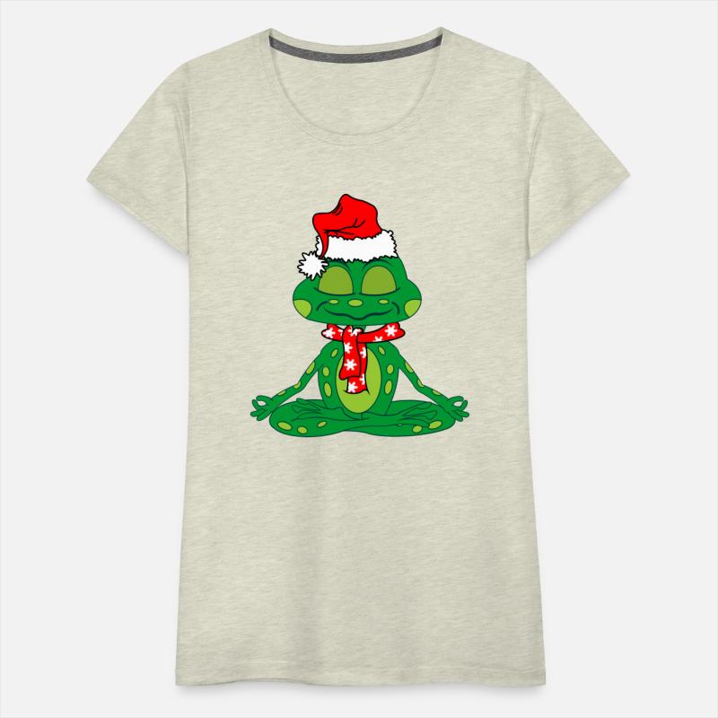 Frog relax christmas