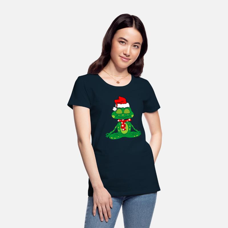 Frog relax christmas