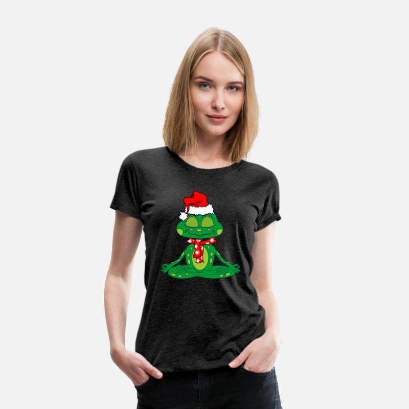 Frog relax christmas