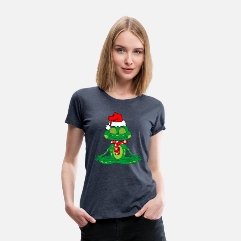 Frog relax christmas