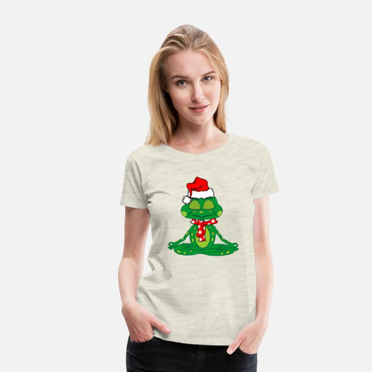 Frog relax christmas
