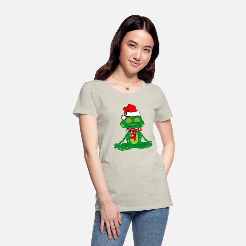 Frog relax christmas