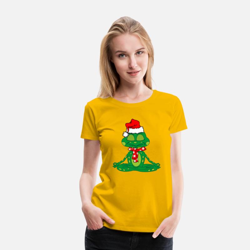 Frog relax christmas