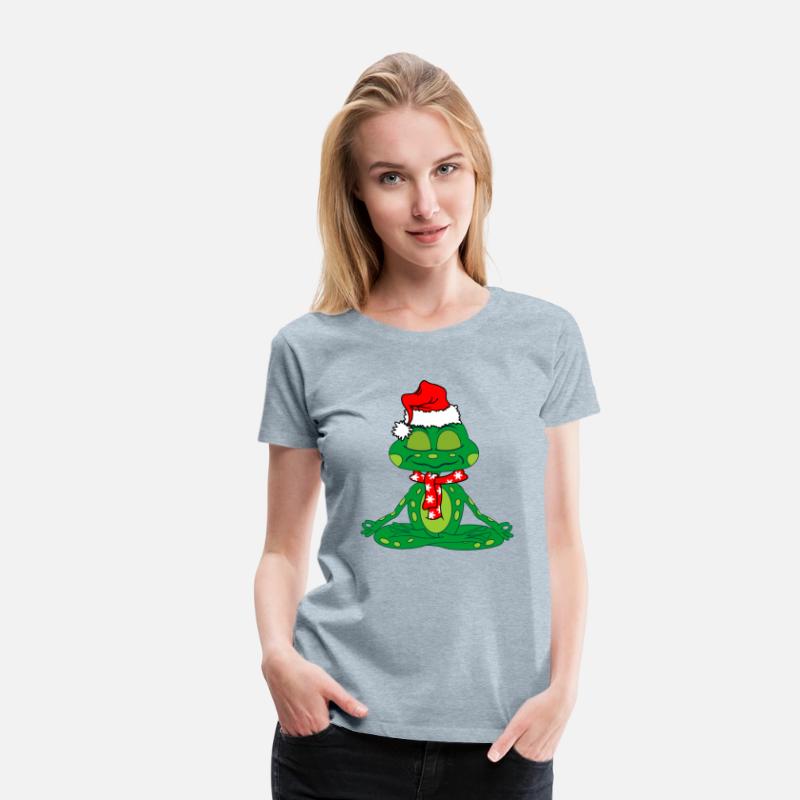 Frog relax christmas