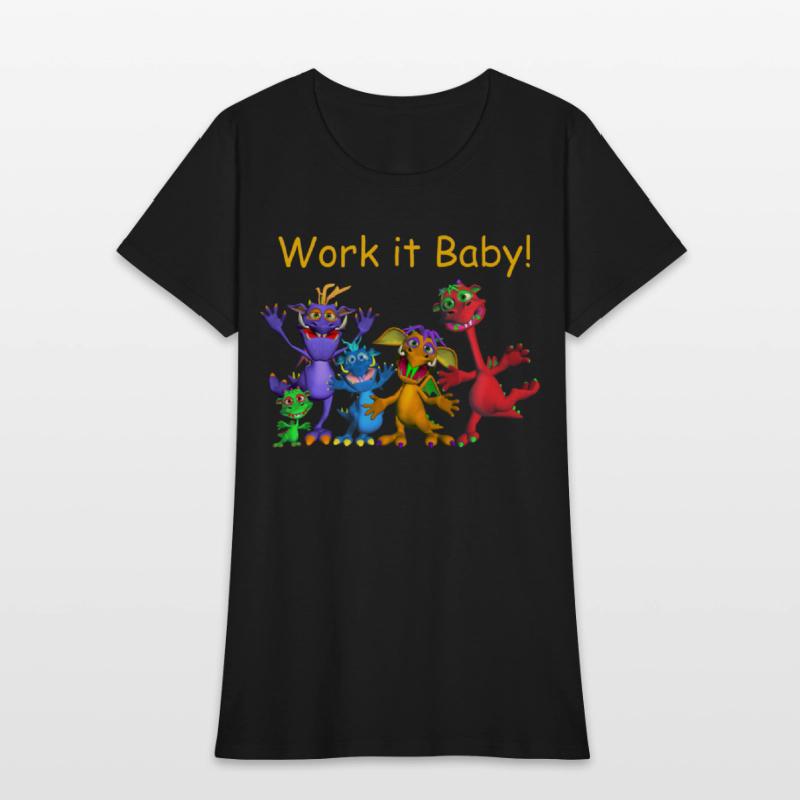 Funny Cartoon Monster Motivation Gym Wear