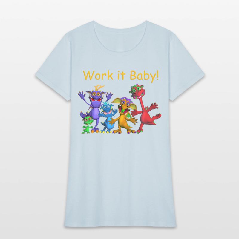 Funny Cartoon Monster Motivation Gym Wear