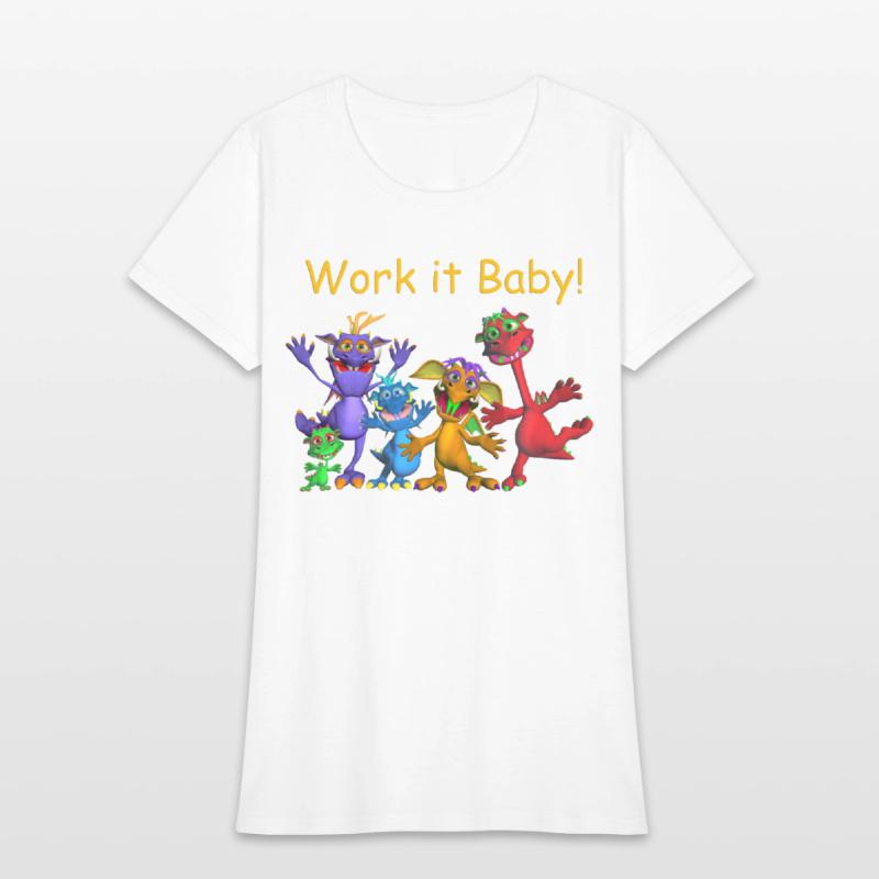 Funny Cartoon Monster Motivation Gym Wear