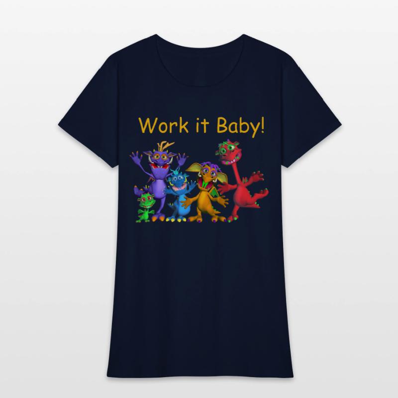 Funny Cartoon Monster Motivation Gym Wear