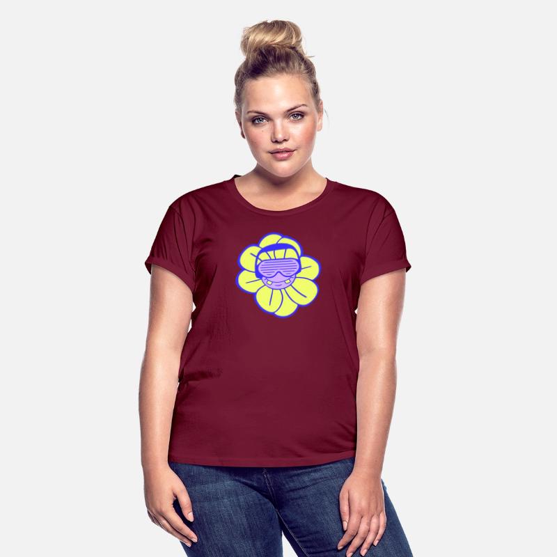 Funny Cool DJ Little Flower Happy Cute Summer Face