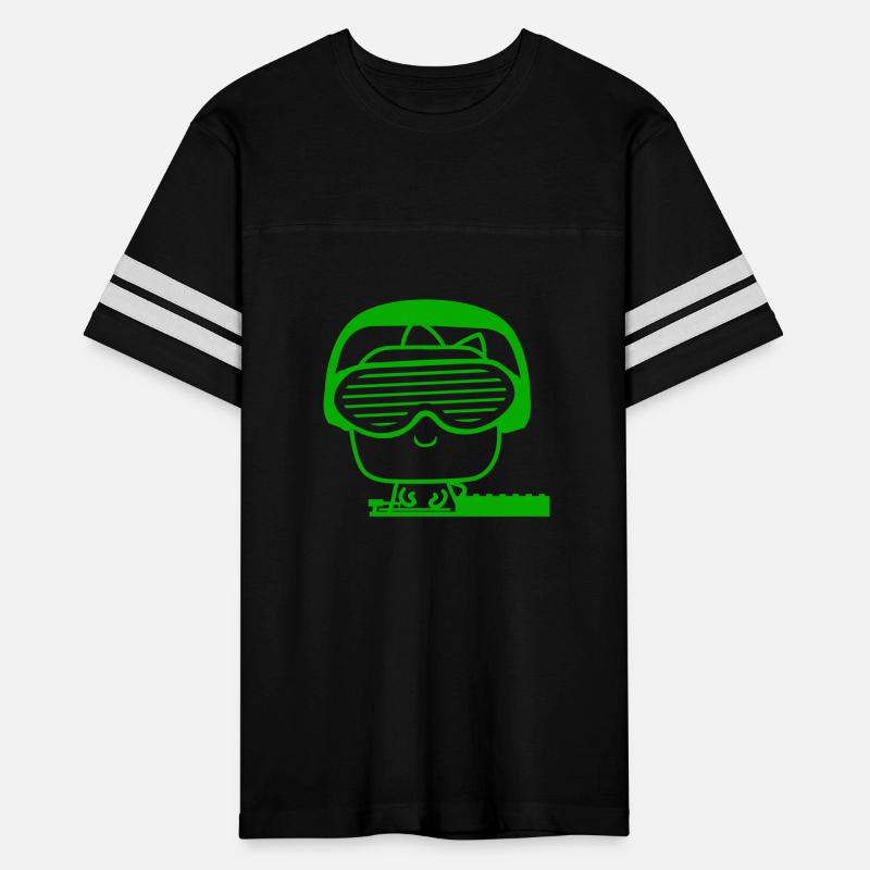 Funny Cute DJ Dinosaur Mixing Fun Music Party Club