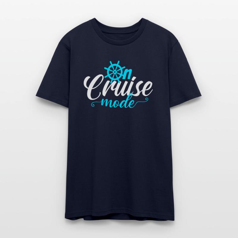 On Cruise Mode Ship Wheel Blue