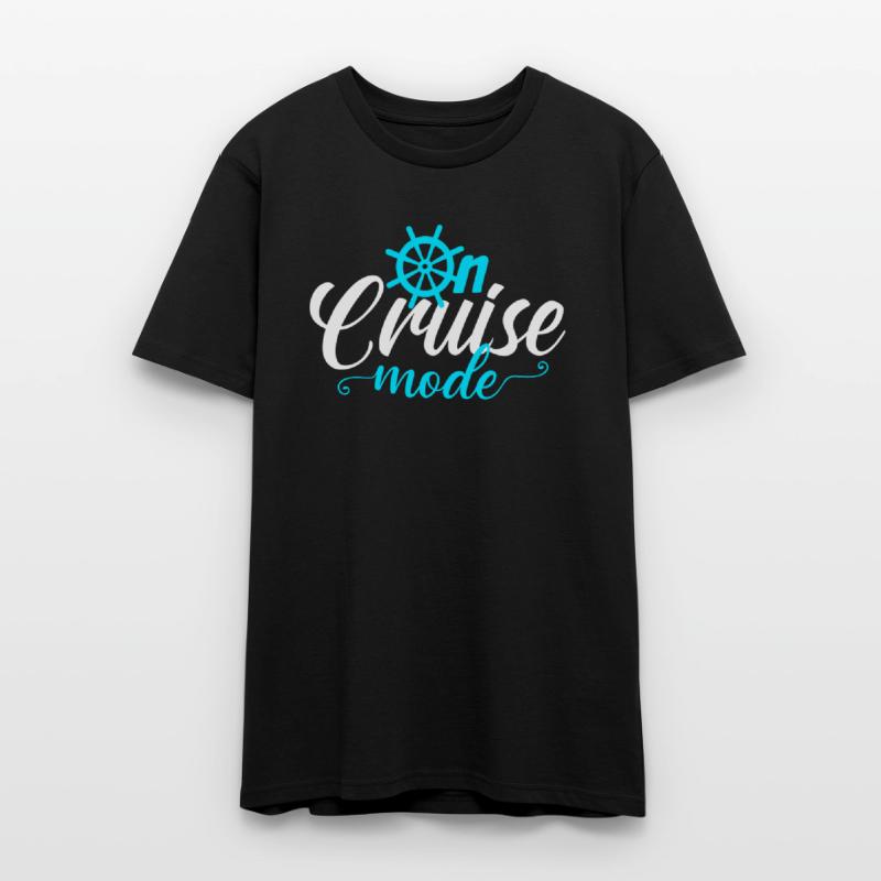 On Cruise Mode Ship Wheel Blue