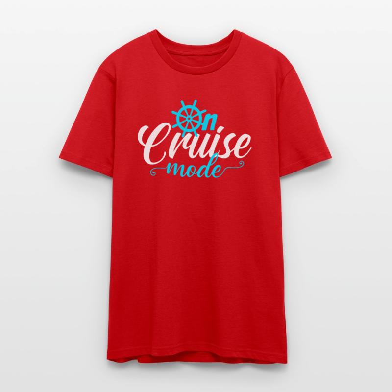 On Cruise Mode Ship Wheel Blue