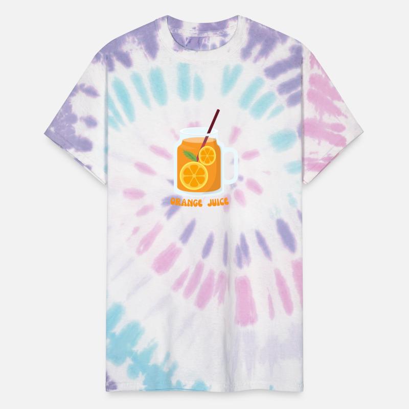 Orange juice refreshing summery design