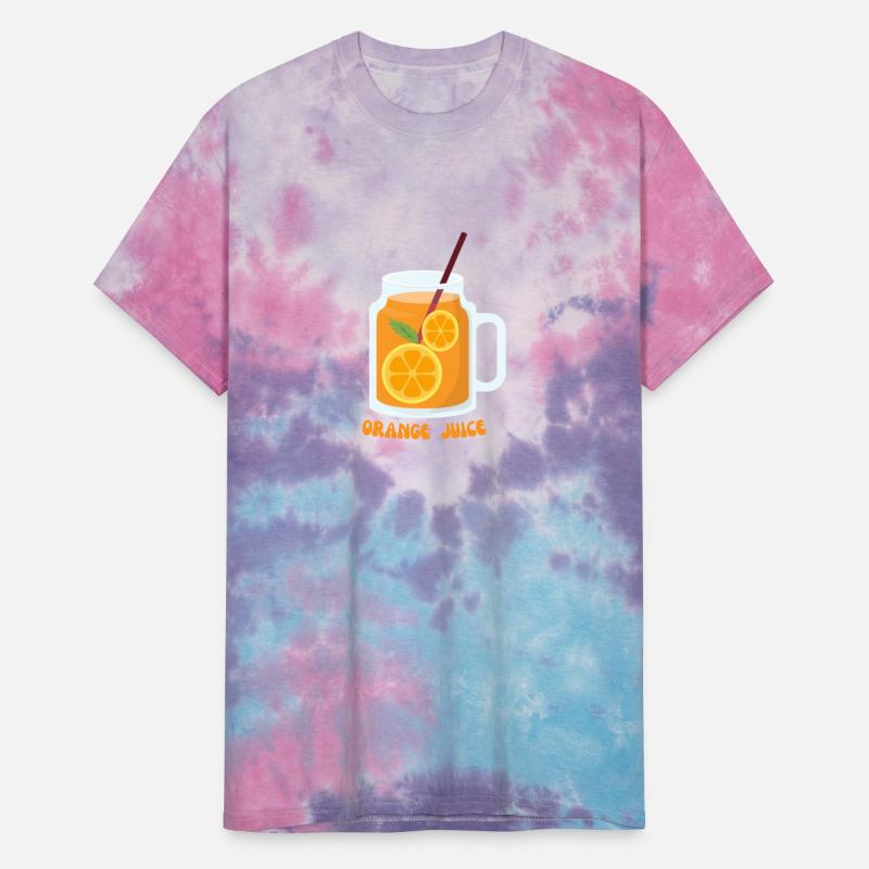 Orange juice refreshing summery design