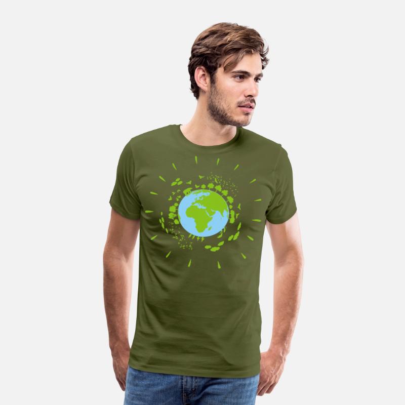 Our Green Planet Earth Cool Illustration