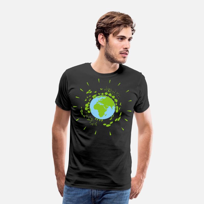 Our Green Planet Earth Cool Illustration