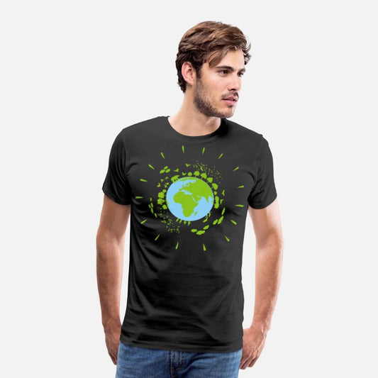 Our Green Planet Earth Cool Illustration