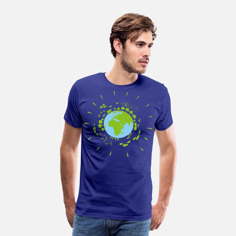 Our Green Planet Earth Cool Illustration