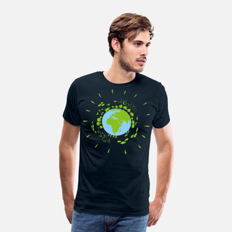 Our Green Planet Earth Cool Illustration