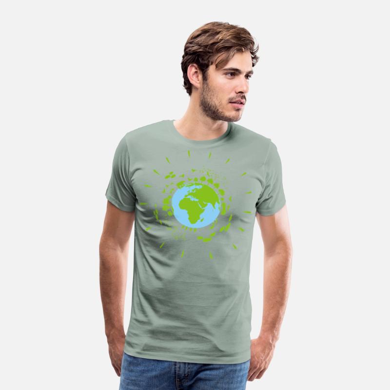 Our Green Planet Earth Cool Illustration