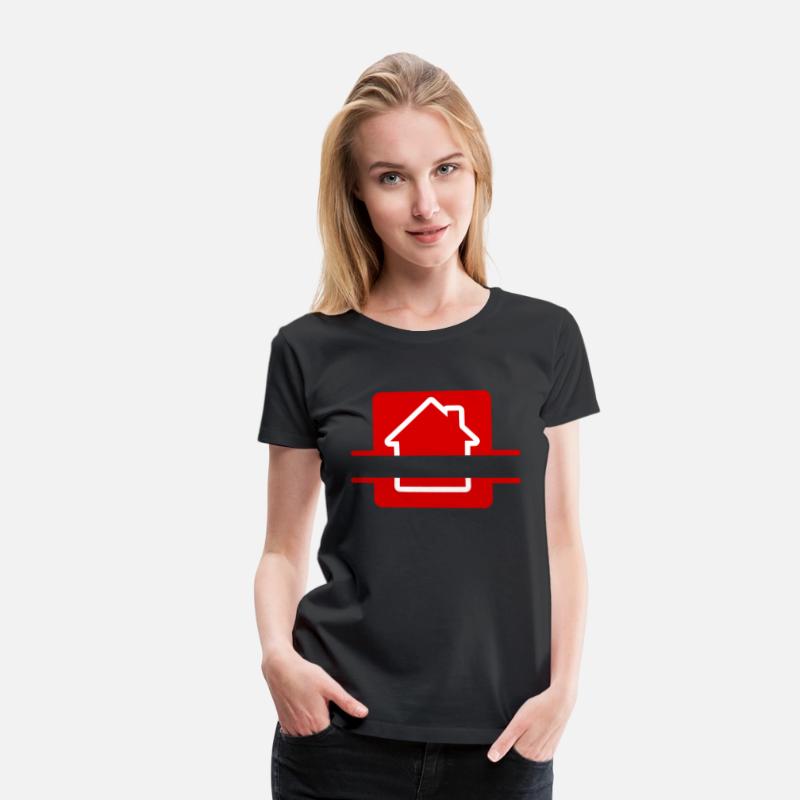 Own text in House red image