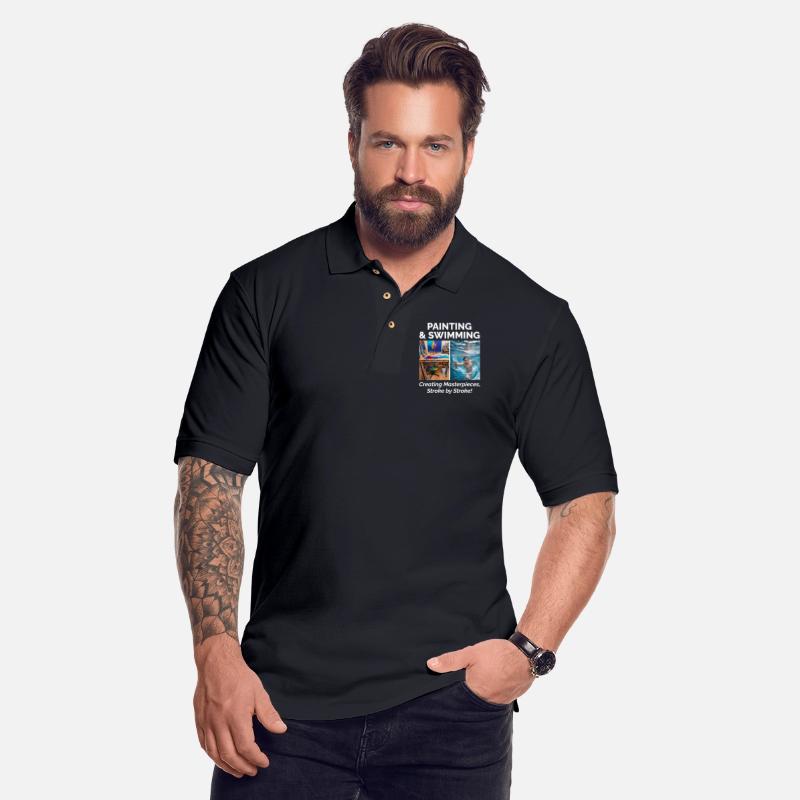 Painting and Swimming