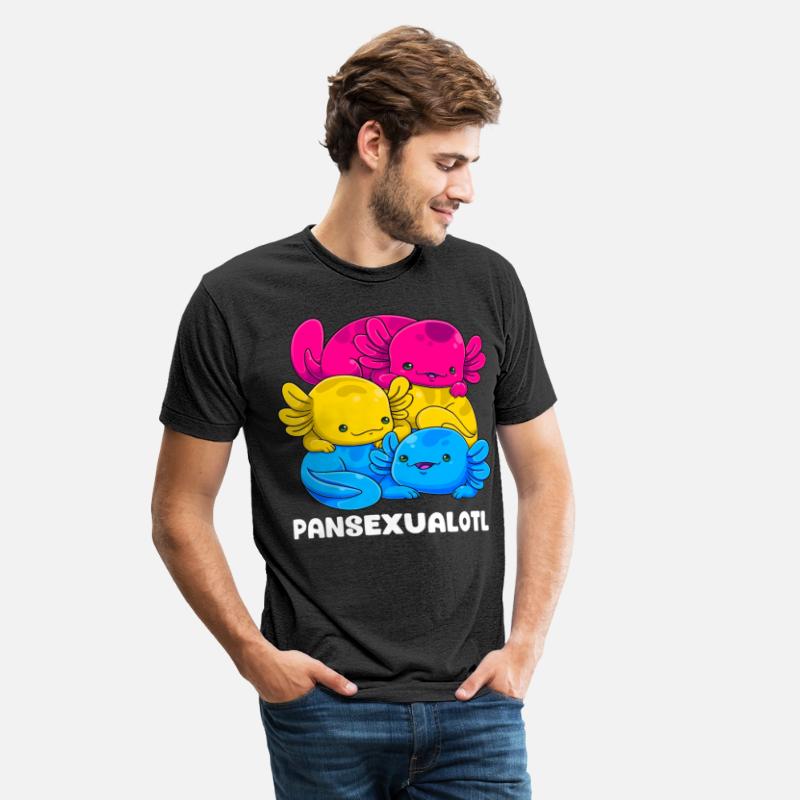 Pansexual Axolotl Pride Flag Pansexualotl LGBTQ Pr