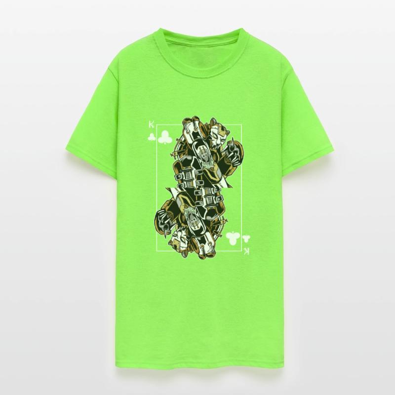 Panther Steampunk Card Game King of Clubs Poker