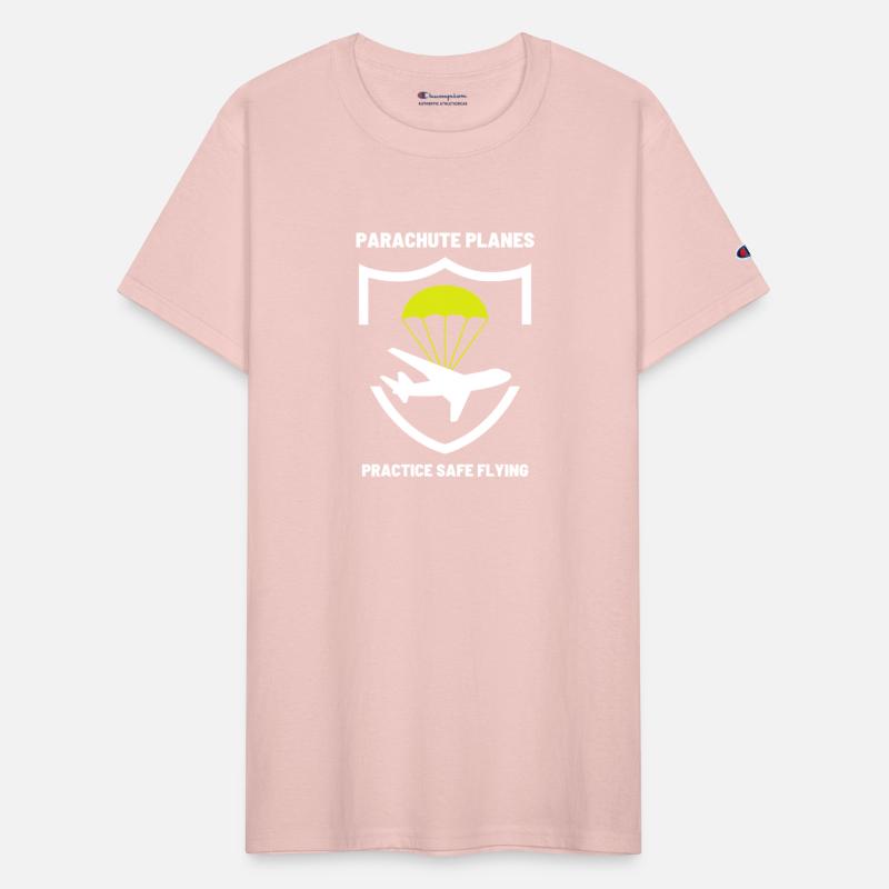 Parachute Planes - Practice Safe Flying - White