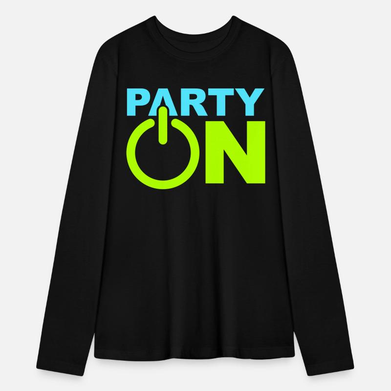 Party On Play Icon Switch Techno DJ Music Symbol