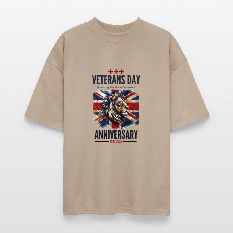 Patriotic British Veterans Lion Tribute