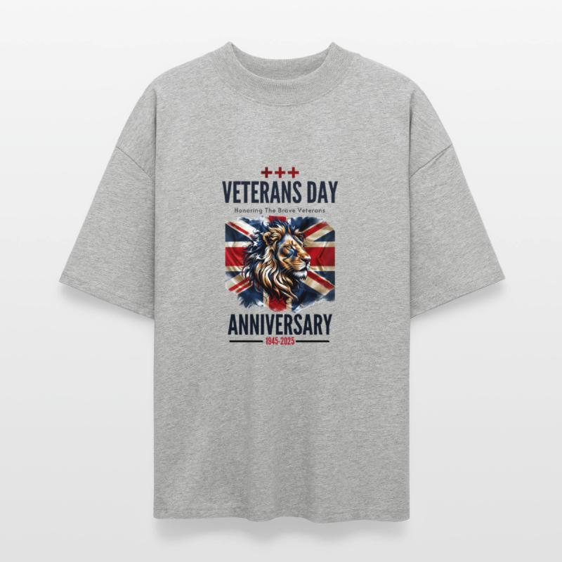 Patriotic British Veterans Lion Tribute